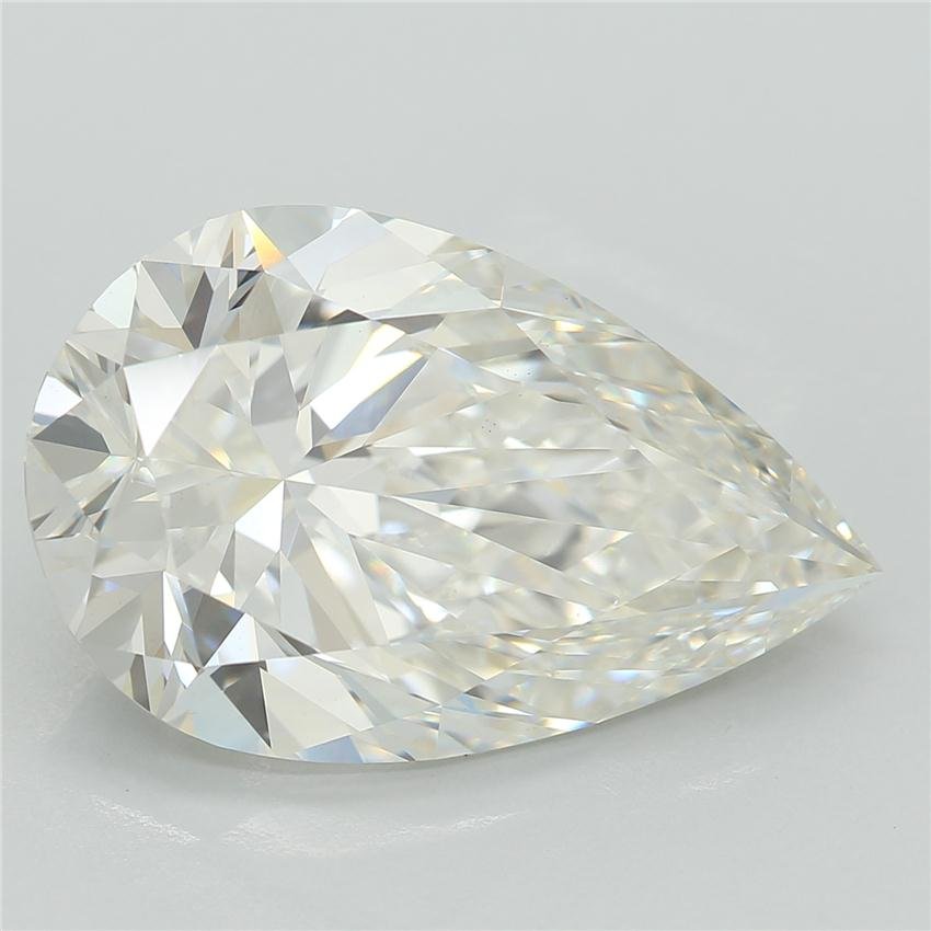 5.29ct G VS1 Rare Carat Ideal Cut Pear Lab Grown Diamond