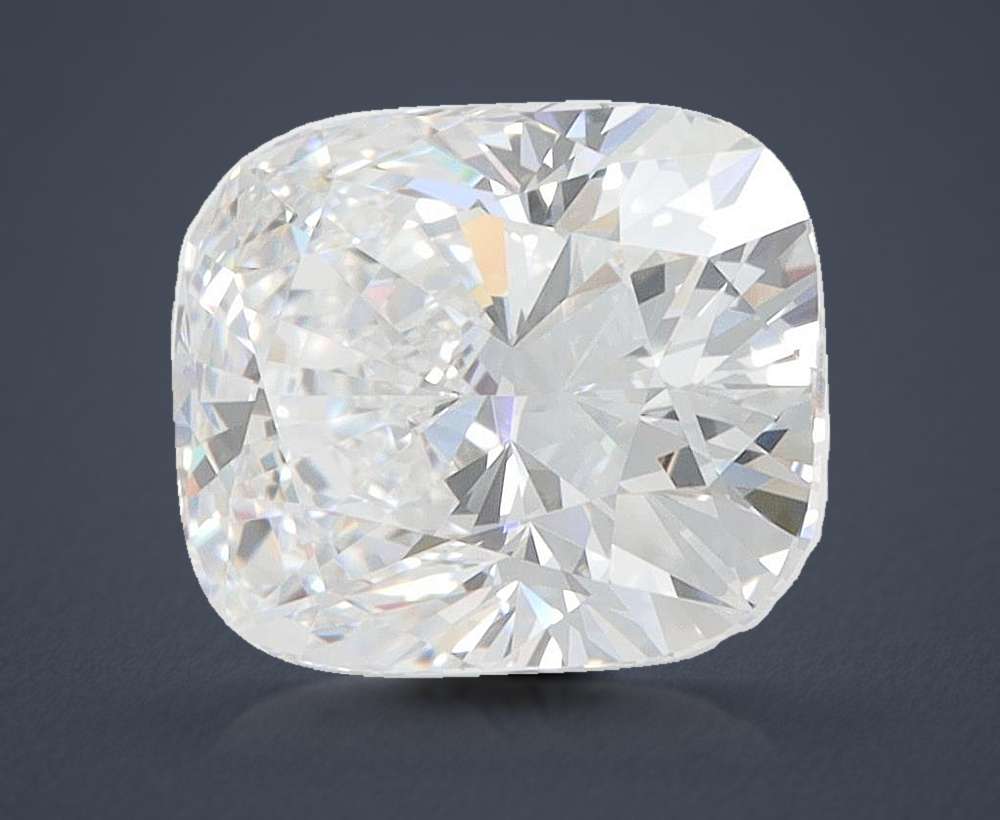 3.41 Carat Cushion Lab Diamond