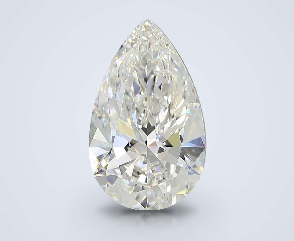 6.71 Carat Pear Lab Diamond