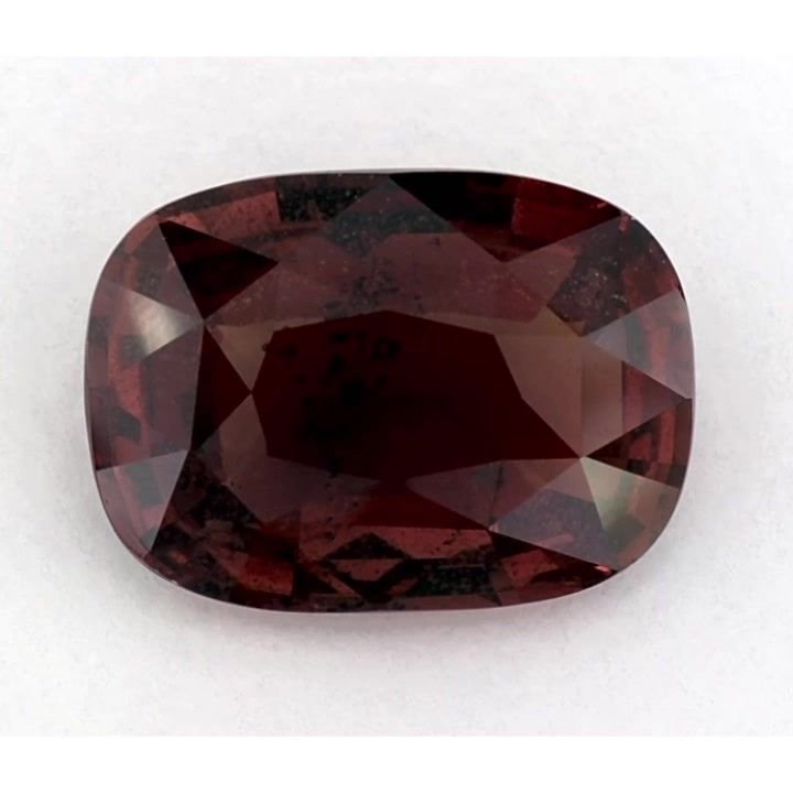 3.44 Carat Yellow Cushion Sapphire