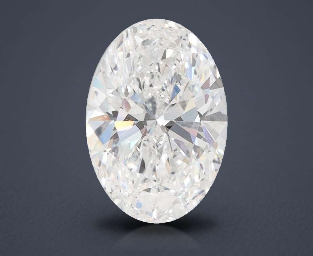 1.34 Carat Oval Lab Diamond