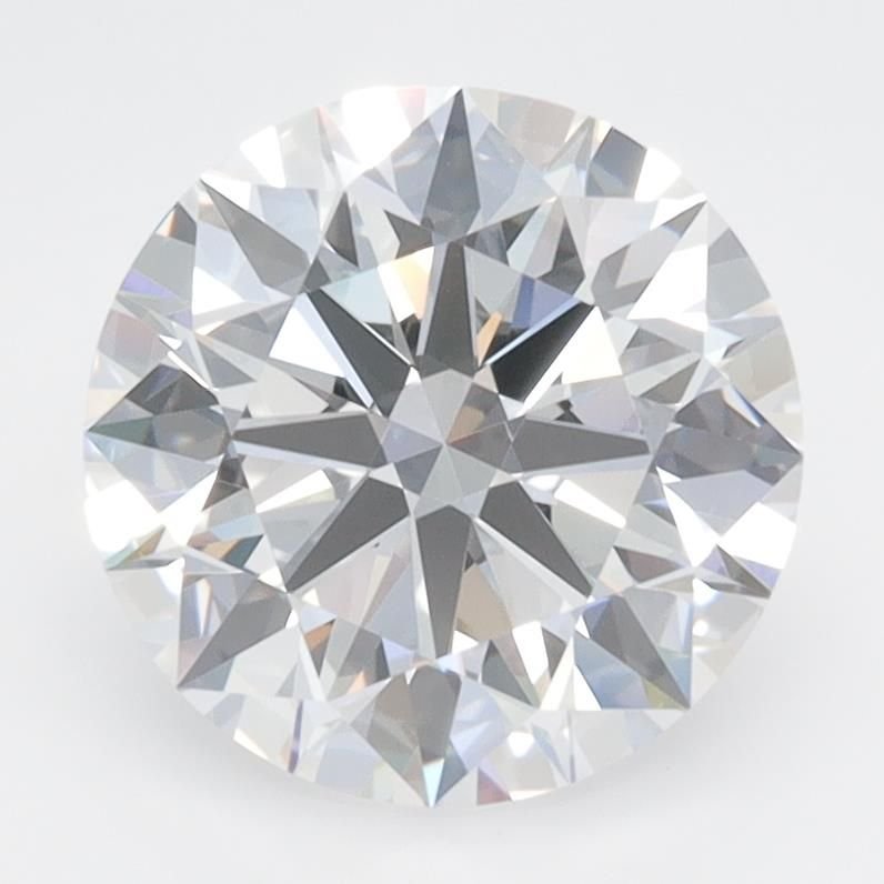 2.65ct D VVS1 Rare Carat Ideal Cut Round Lab Grown Diamond