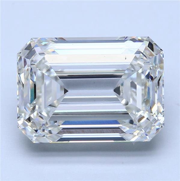 11.50ct H VS1 Excellent Cut Emerald Lab Grown Diamond