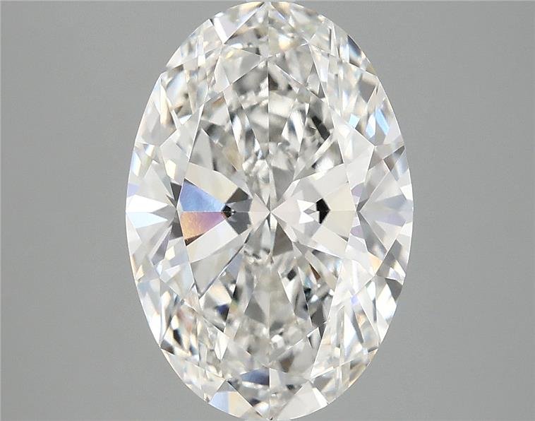 3.90 Carat Oval Lab Diamond