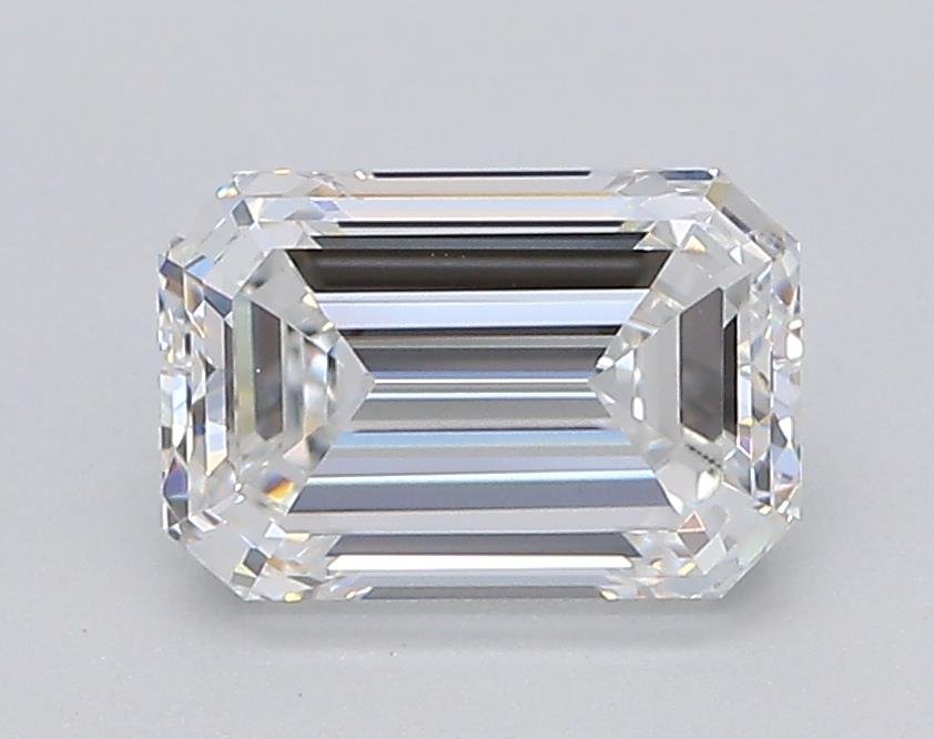 1.01ct E VVS2 Excellent Cut Emerald Lab Grown Diamond