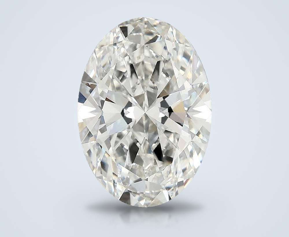 4.00 Carat Oval Lab Diamond