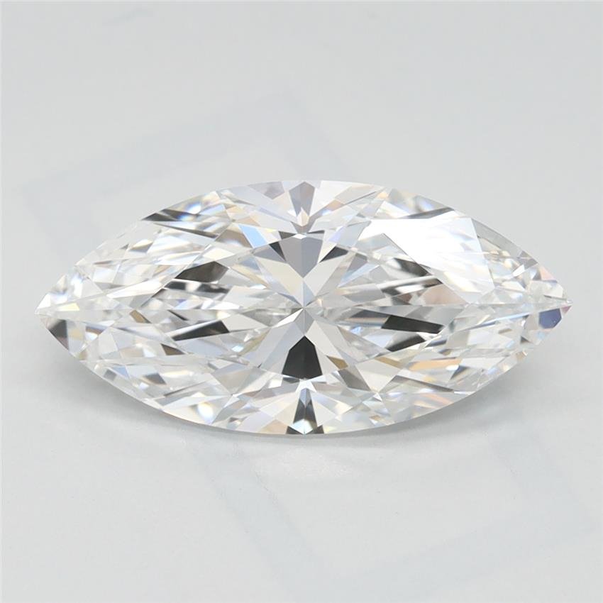 1.58ct D VVS1 Rare Carat Ideal Cut Marquise Lab Grown Diamond