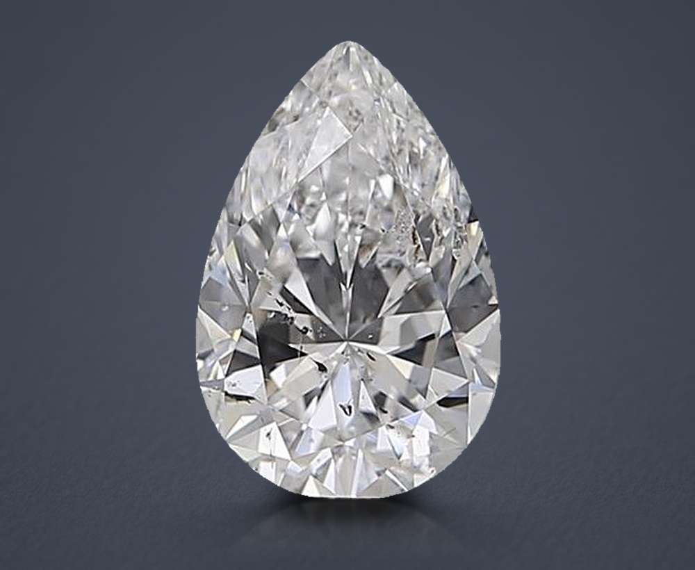 2.01 Carat Pear Natural Diamond