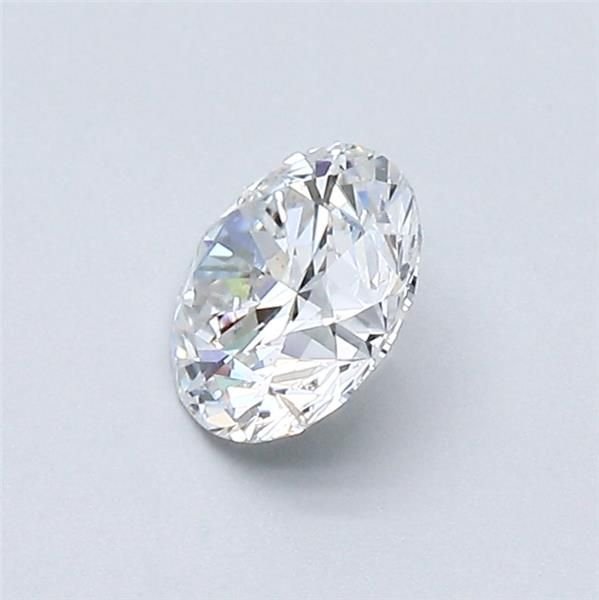 0.59ct D SI1 Rare Carat Ideal Cut Round Diamond