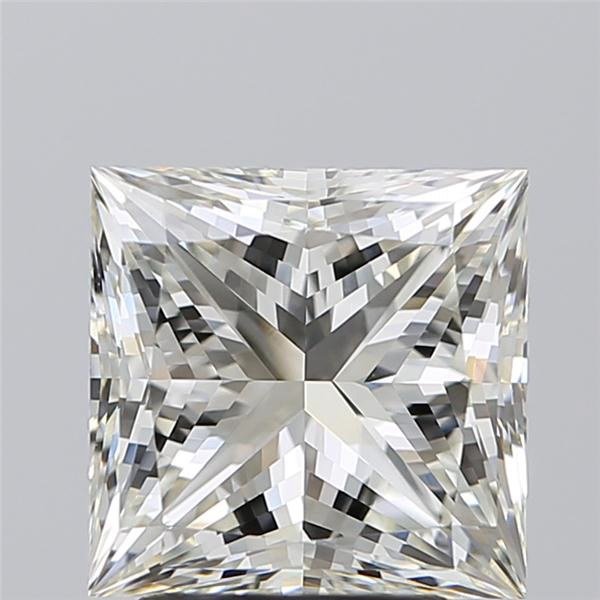 3.03ct J VVS2 Rare Carat Ideal Cut Princess Diamond