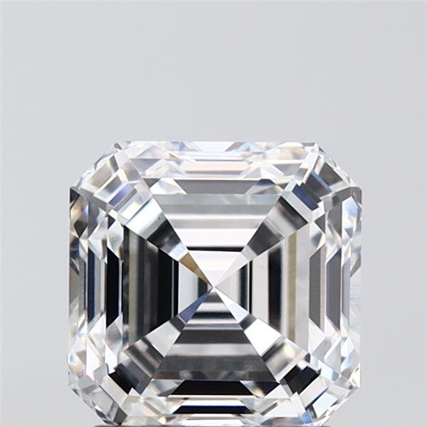 2.05ct F VS1 Rare Carat Ideal Cut Asscher Lab Grown Diamond