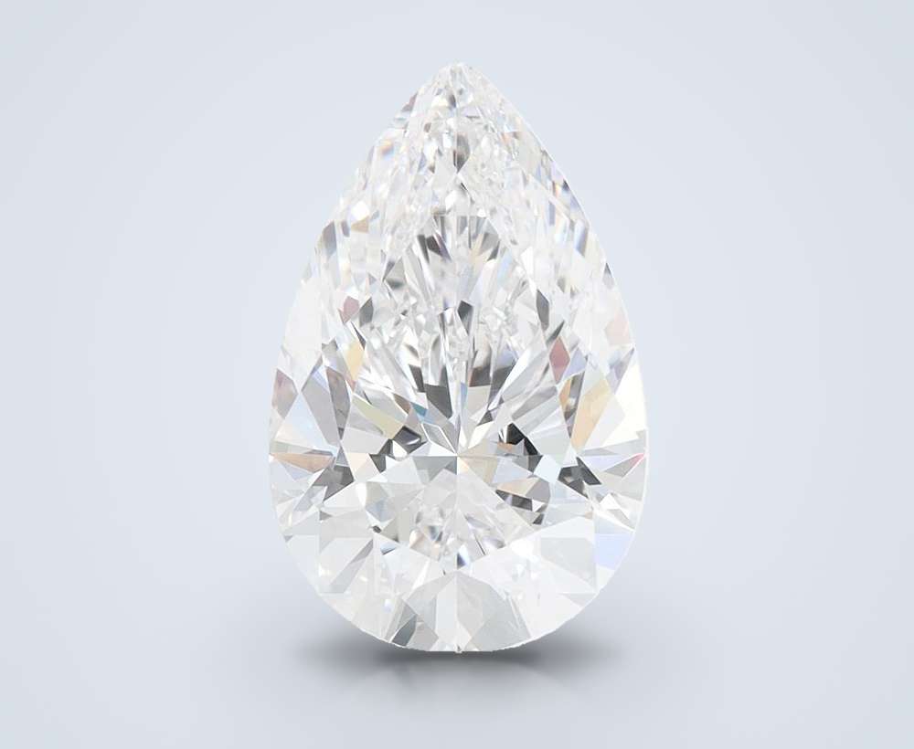 5.37 Carat Pear Lab Diamond