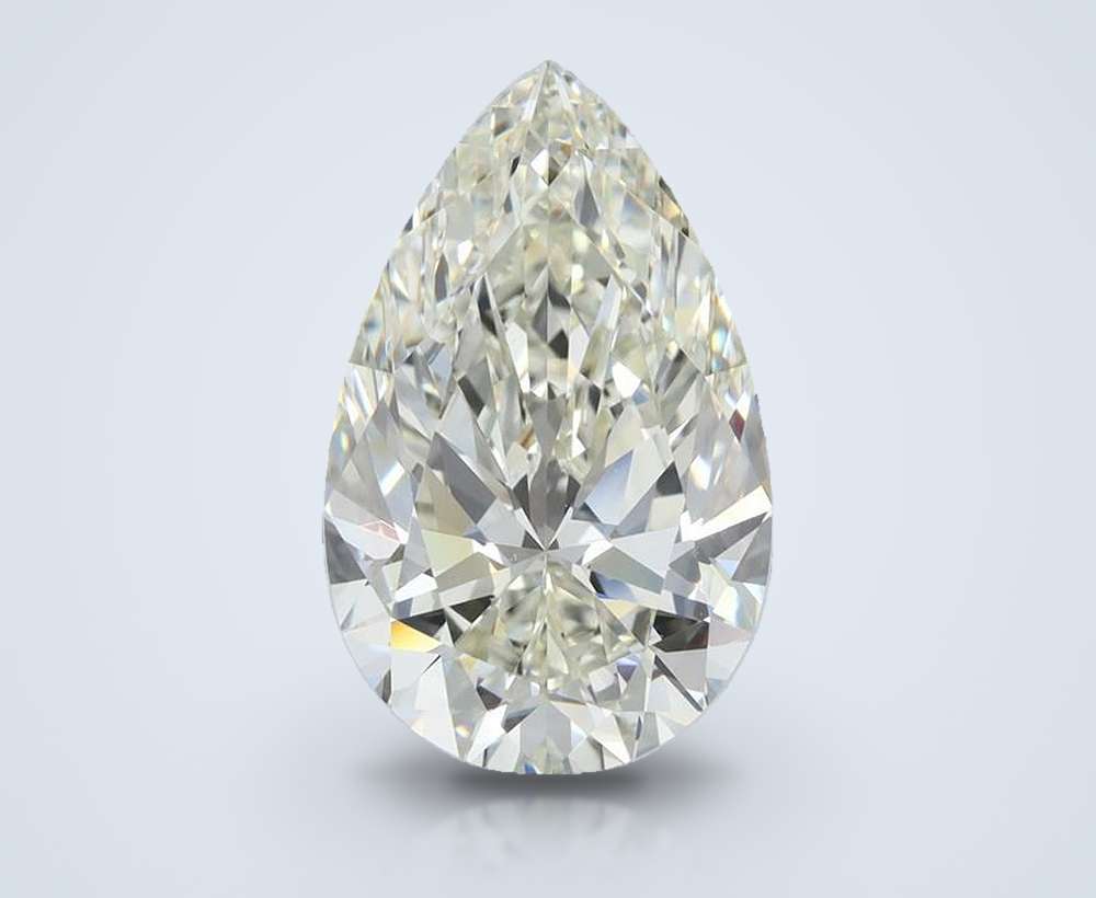 3.51 Carat Pear Natural Diamond