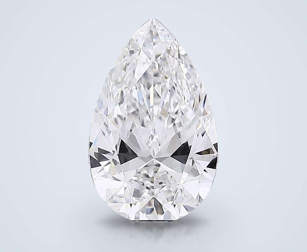 3.72 Carat Pear Lab Diamond