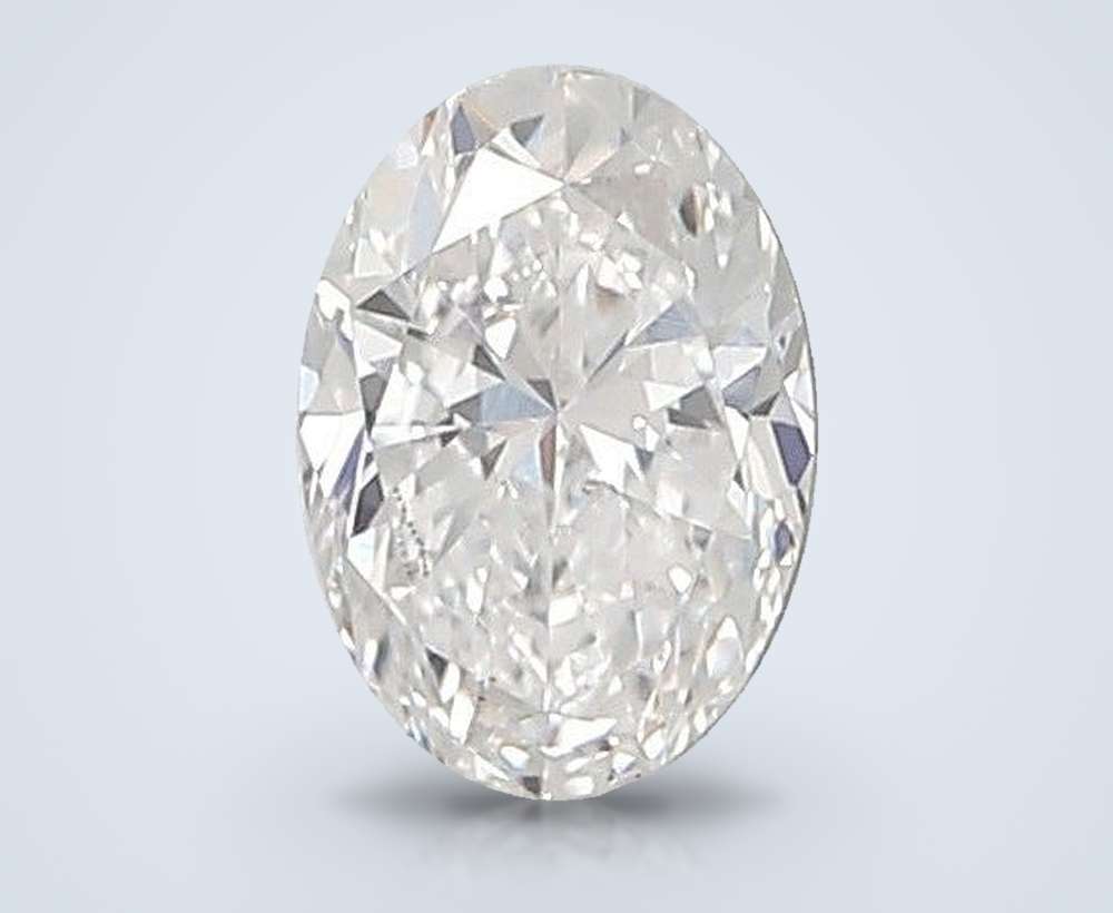 0.60 Carat Oval Lab Diamond