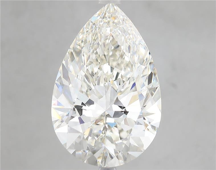 10.09ct I VS1 Rare Carat Ideal Cut Pear Lab Grown Diamond