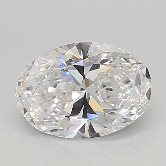 0.72ct D IF Rare Carat Ideal Cut Oval Lab Grown Diamond