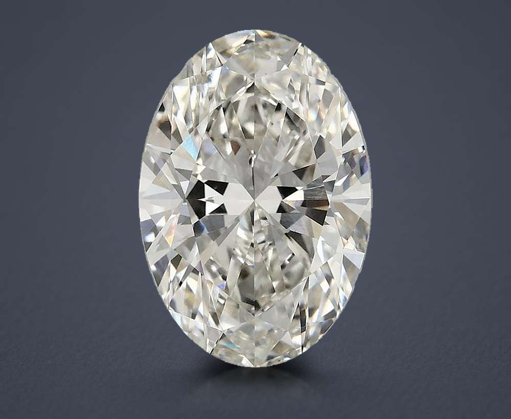 3.82 Carat Oval Lab Diamond