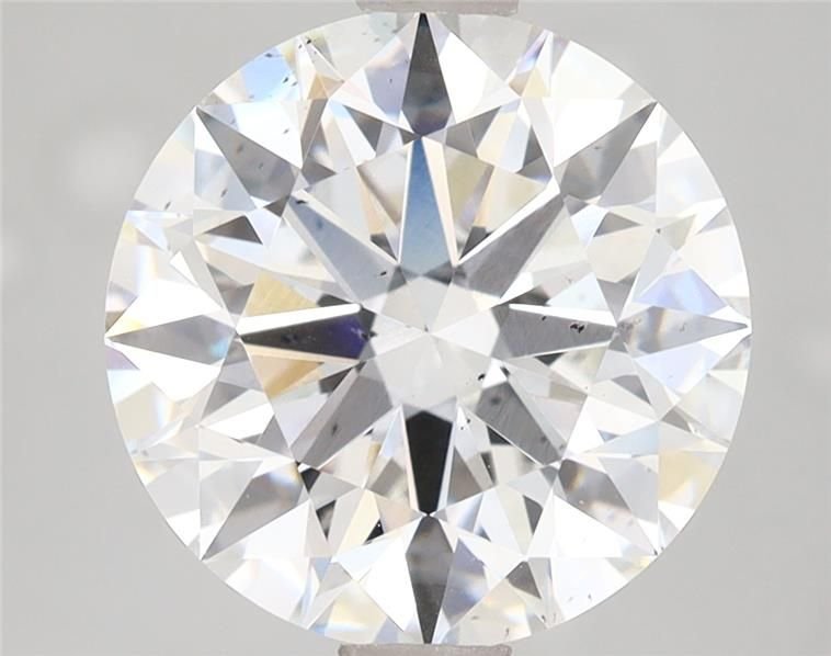 4.16ct E SI1 Excellent Cut Round Lab Grown Diamond