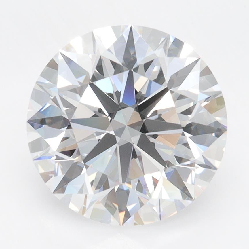 3.33ct D VVS2 Rare Carat Ideal Cut Round Lab Grown Diamond