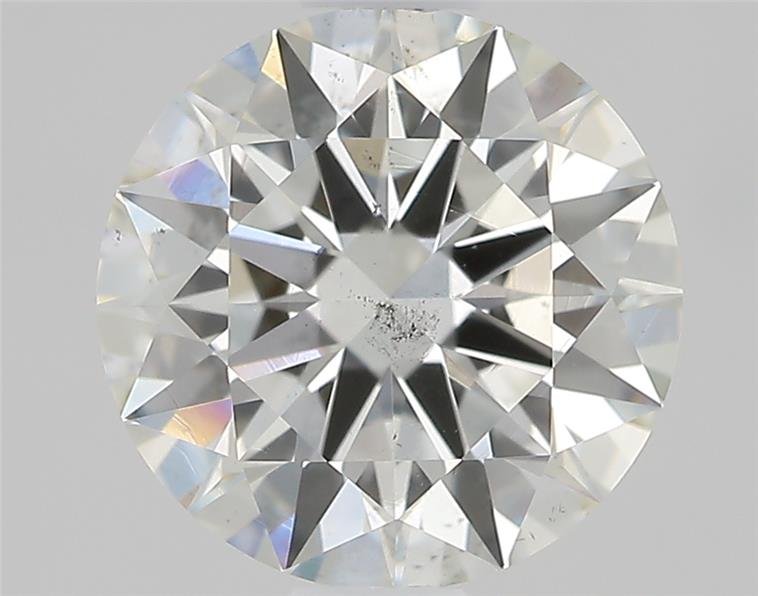 1.08ct I SI2 Rare Carat Ideal Cut Round Diamond