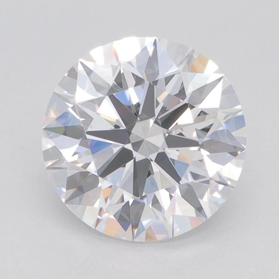 2.56ct D VVS1 Rare Carat Ideal Cut Round Lab Grown Diamond