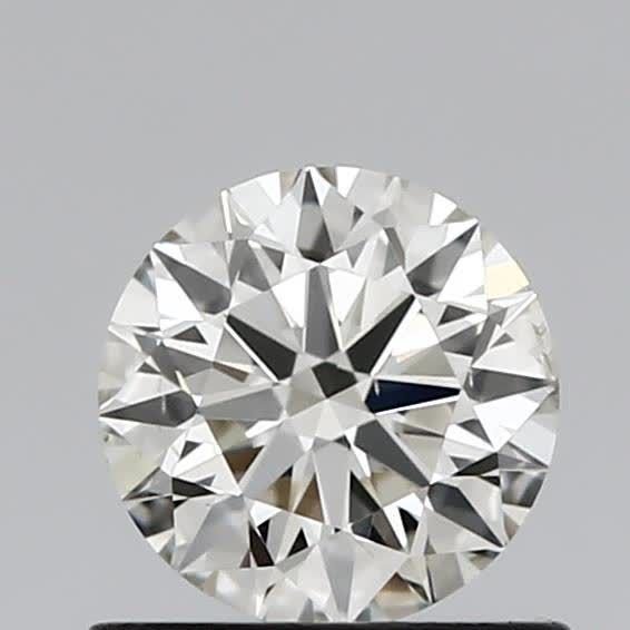 0.71ct J SI2 Rare Carat Ideal Cut Round Diamond