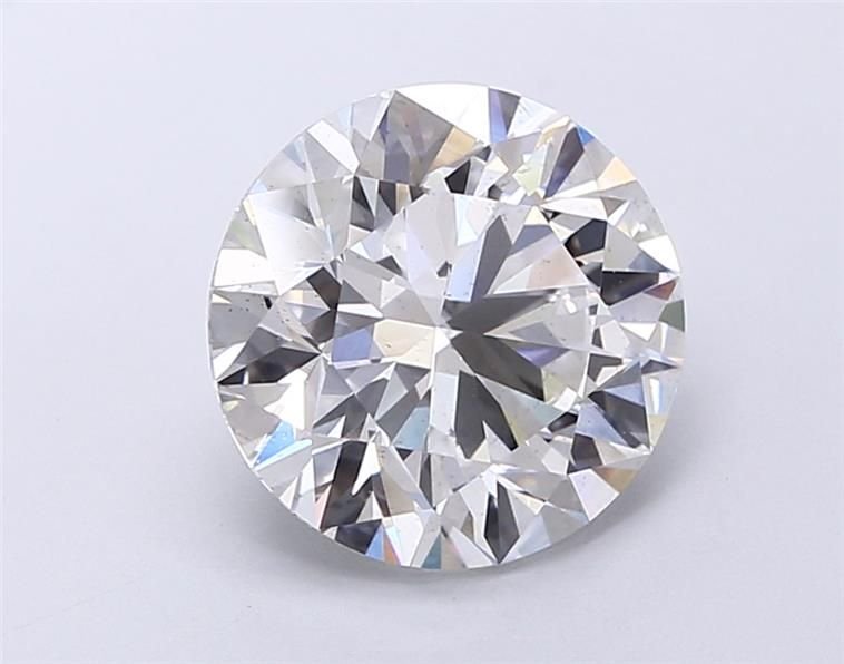 5.09ct E SI1 Rare Carat Ideal Cut Round Lab Grown Diamond