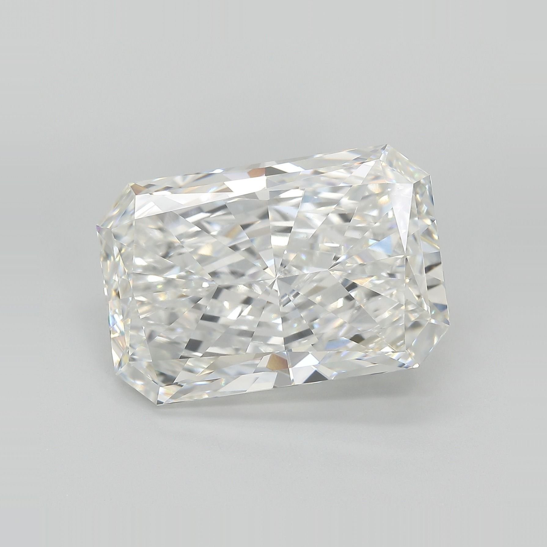 13.93ct F VVS2 Very Good Cut Radiant Lab Grown Diamond