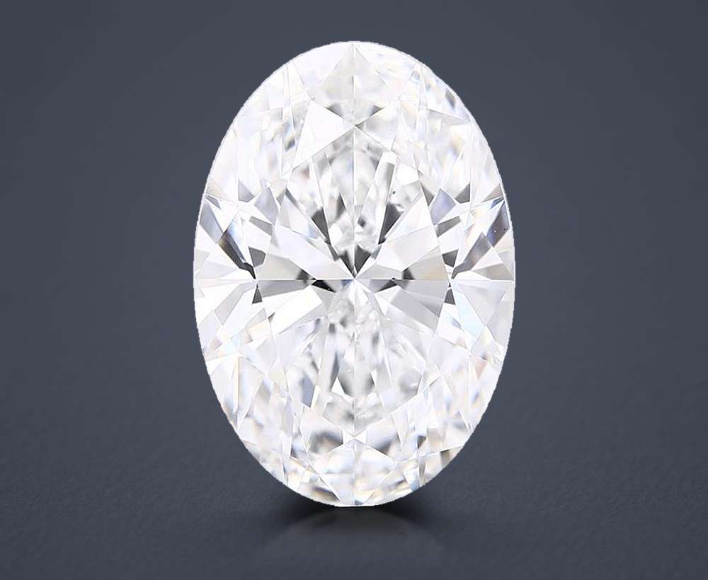 8.02 Carat Oval Lab Diamond
