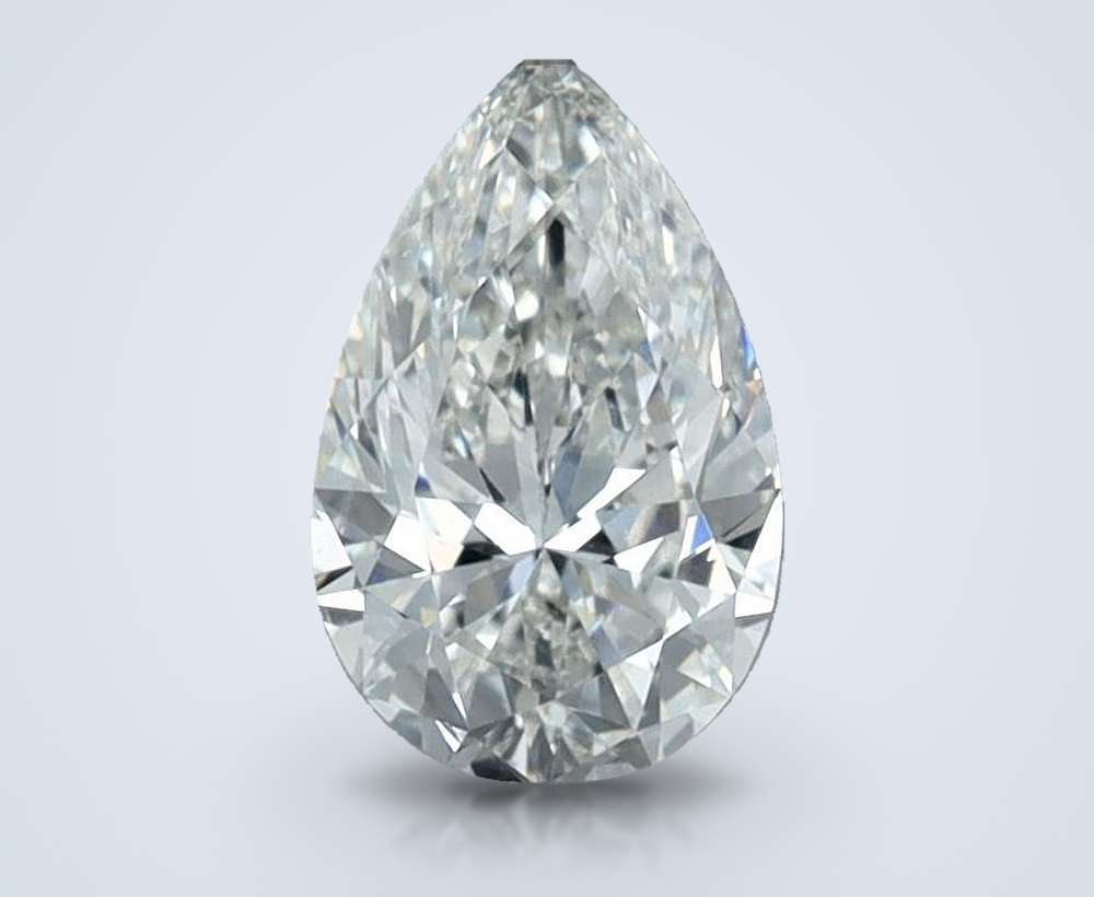 0.80 Carat Pear Natural Diamond