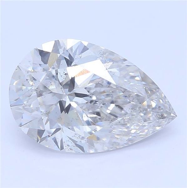 1.07ct E SI2 Rare Carat Ideal Cut Pear Lab Grown Diamond