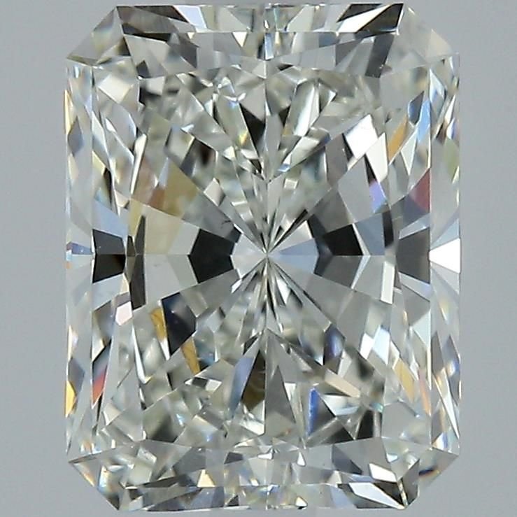 2.30ct J VS2 Rare Carat Ideal Cut Radiant Diamond
