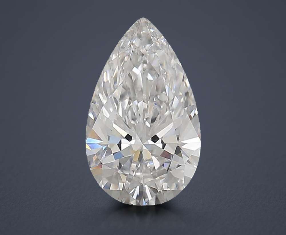 1.73 Carat Pear Lab Diamond