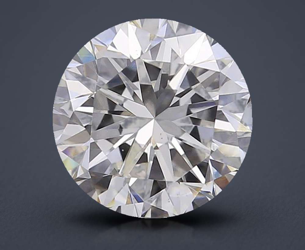 0.88 Carat Round Lab Diamond