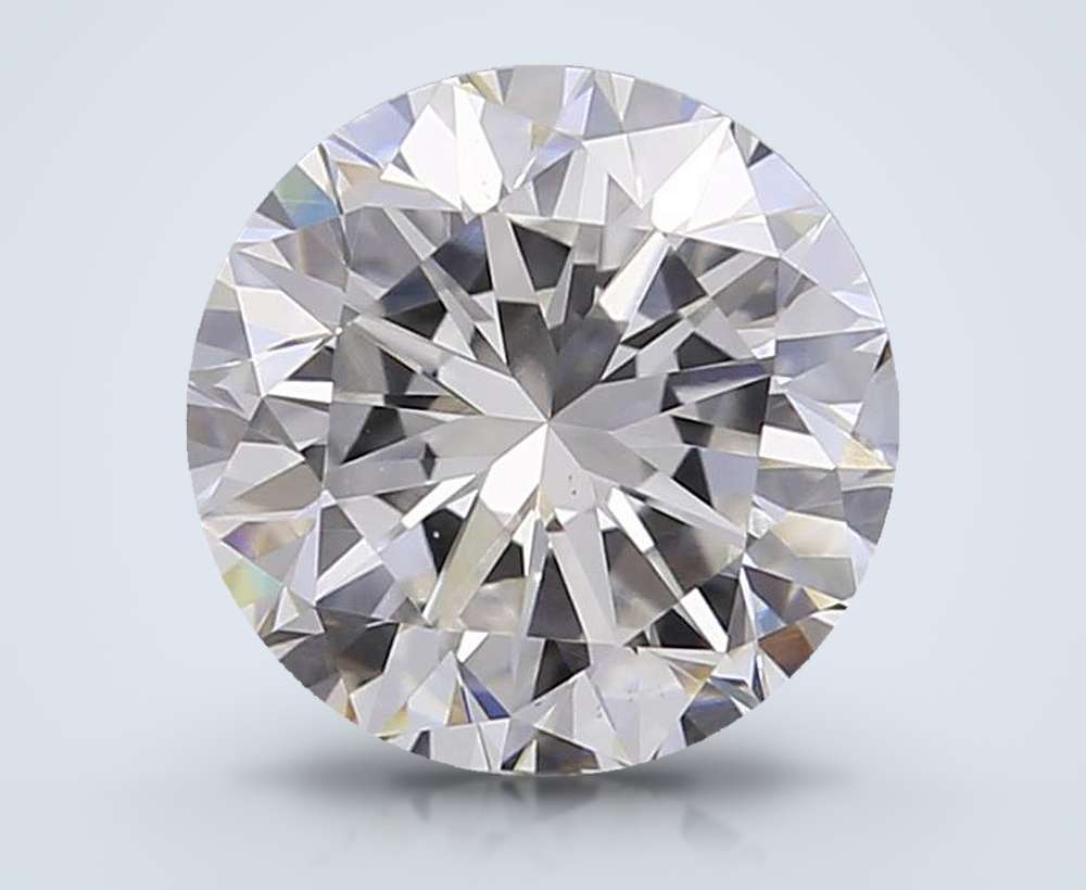 0.88 Carat Round Lab Diamond
