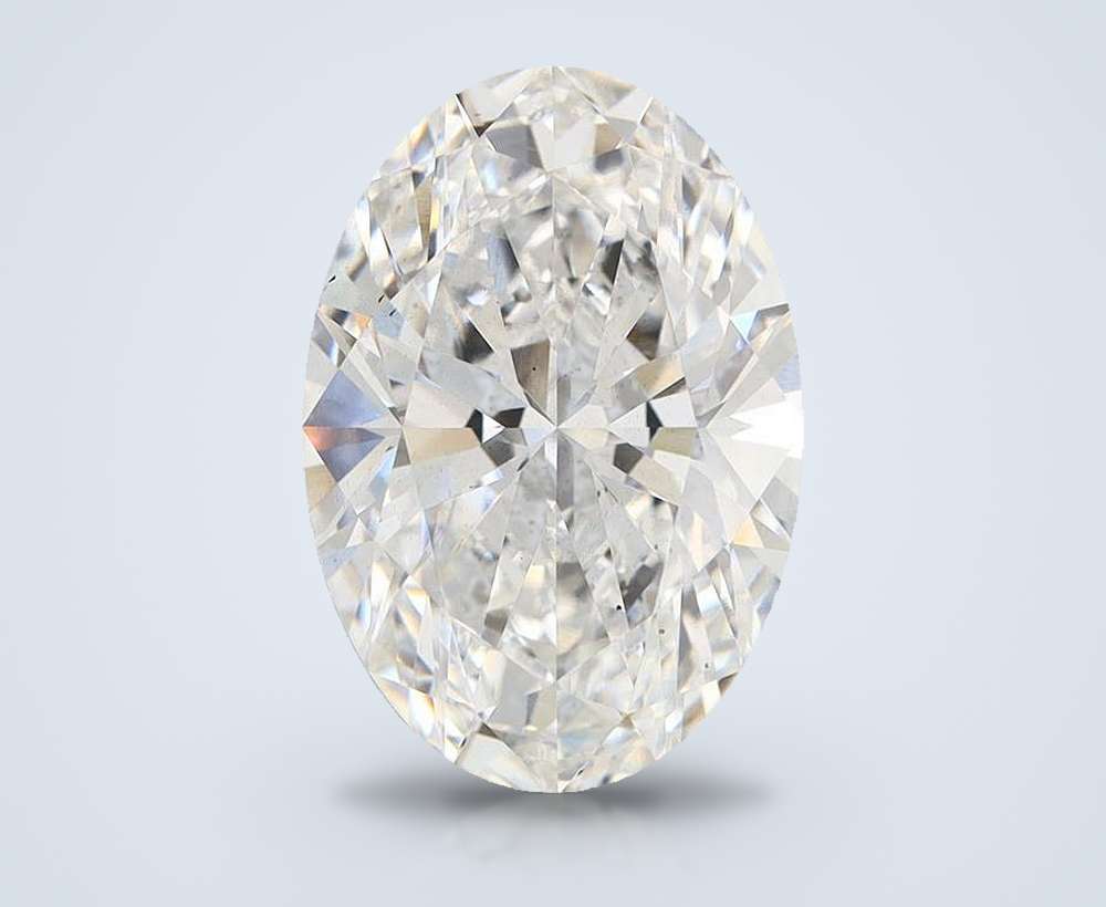 5.20 Carat Oval Lab Diamond