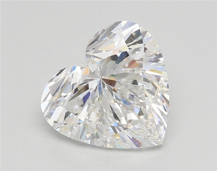 4.10ct E VS1 Rare Carat Ideal Cut Heart Lab Grown Diamond