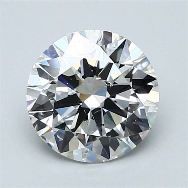 1.60ct E SI2 Rare Carat Ideal Cut Round Diamond