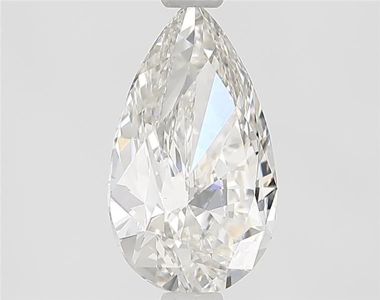 1.56ct H VS2 Rare Carat Ideal Cut Pear Lab Grown Diamond