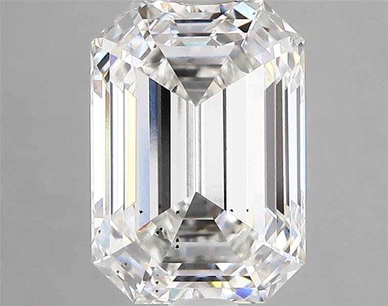 3.31ct G SI1 Excellent Cut Emerald Lab Grown Diamond