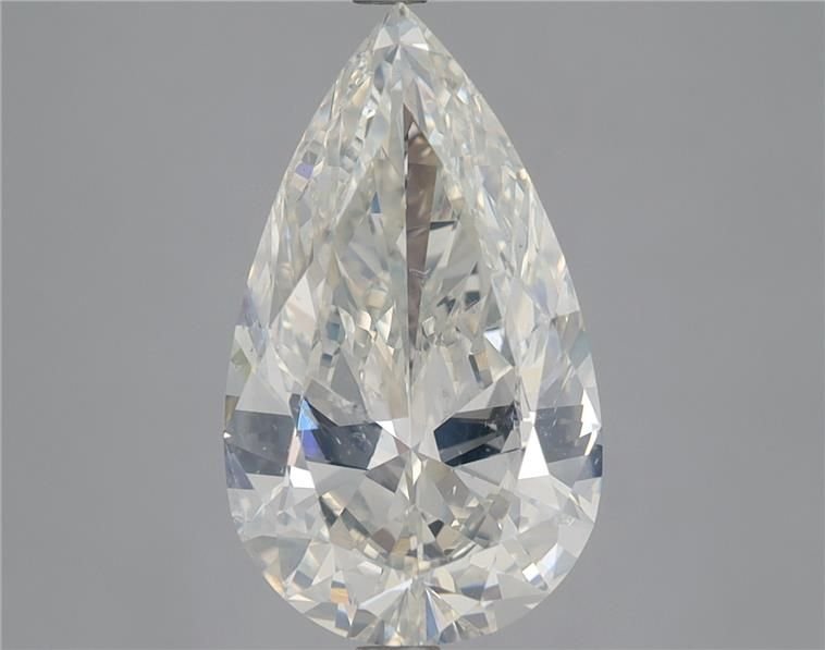 4.07ct I SI1 Very Good Cut Pear Diamond