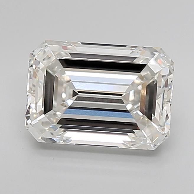 4.10ct G VS1 Rare Carat Ideal Cut Emerald Lab Grown Diamond