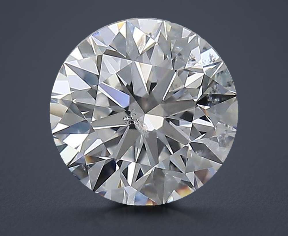 2.01 Carat Round Natural Diamond