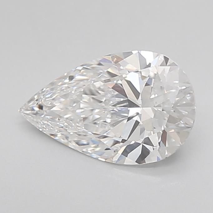 1.51ct D VS2 Rare Carat Ideal Cut Pear Lab Grown Diamond