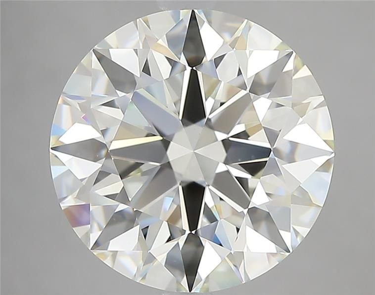 6.13ct H VS1 Rare Carat Ideal Cut Round Diamond