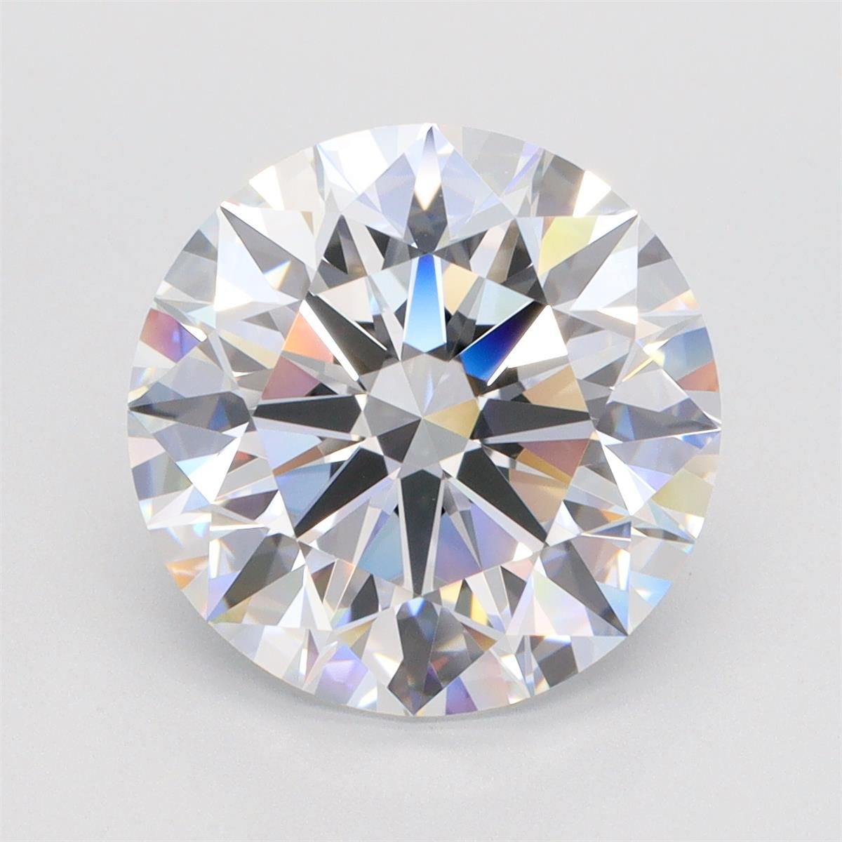 6.07ct D IF Rare Carat Ideal Cut Round Lab Grown Diamond