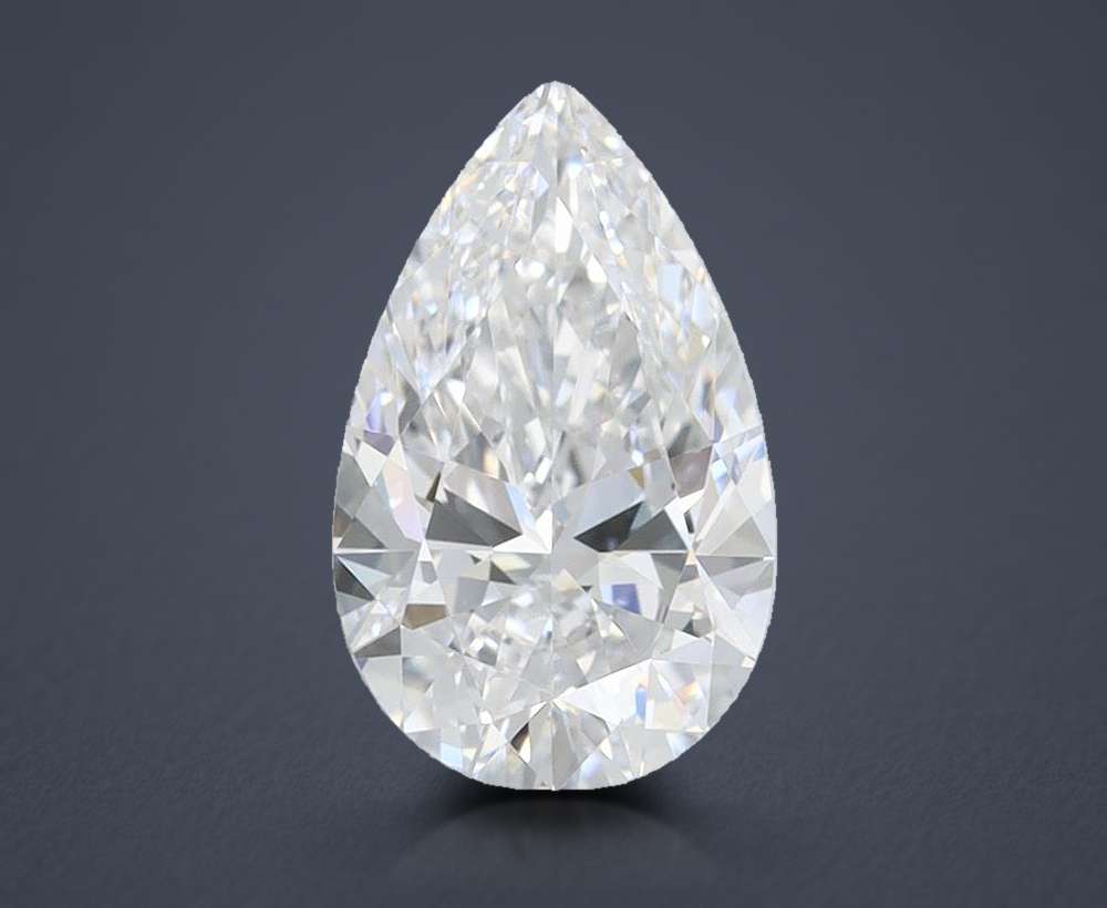 1.28 Carat Pear Lab Diamond