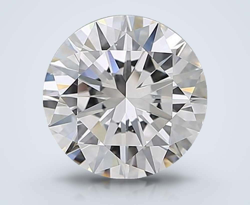 2.50 Carat Round Natural Diamond