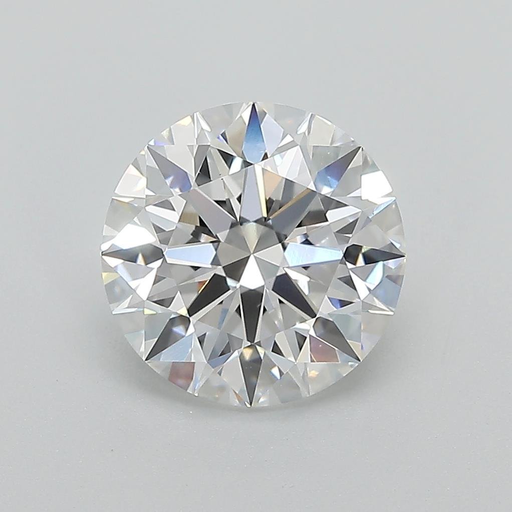 2.46ct D VS1 Rare Carat Ideal Cut Round Lab Grown Diamond